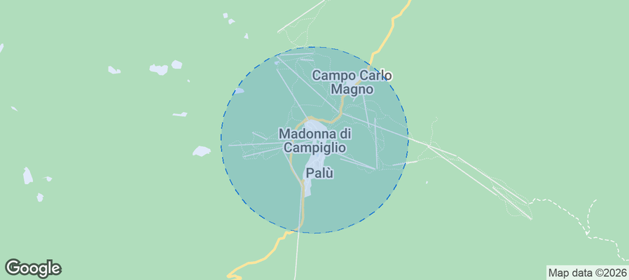 Madonna di Campiglio Airbnb map